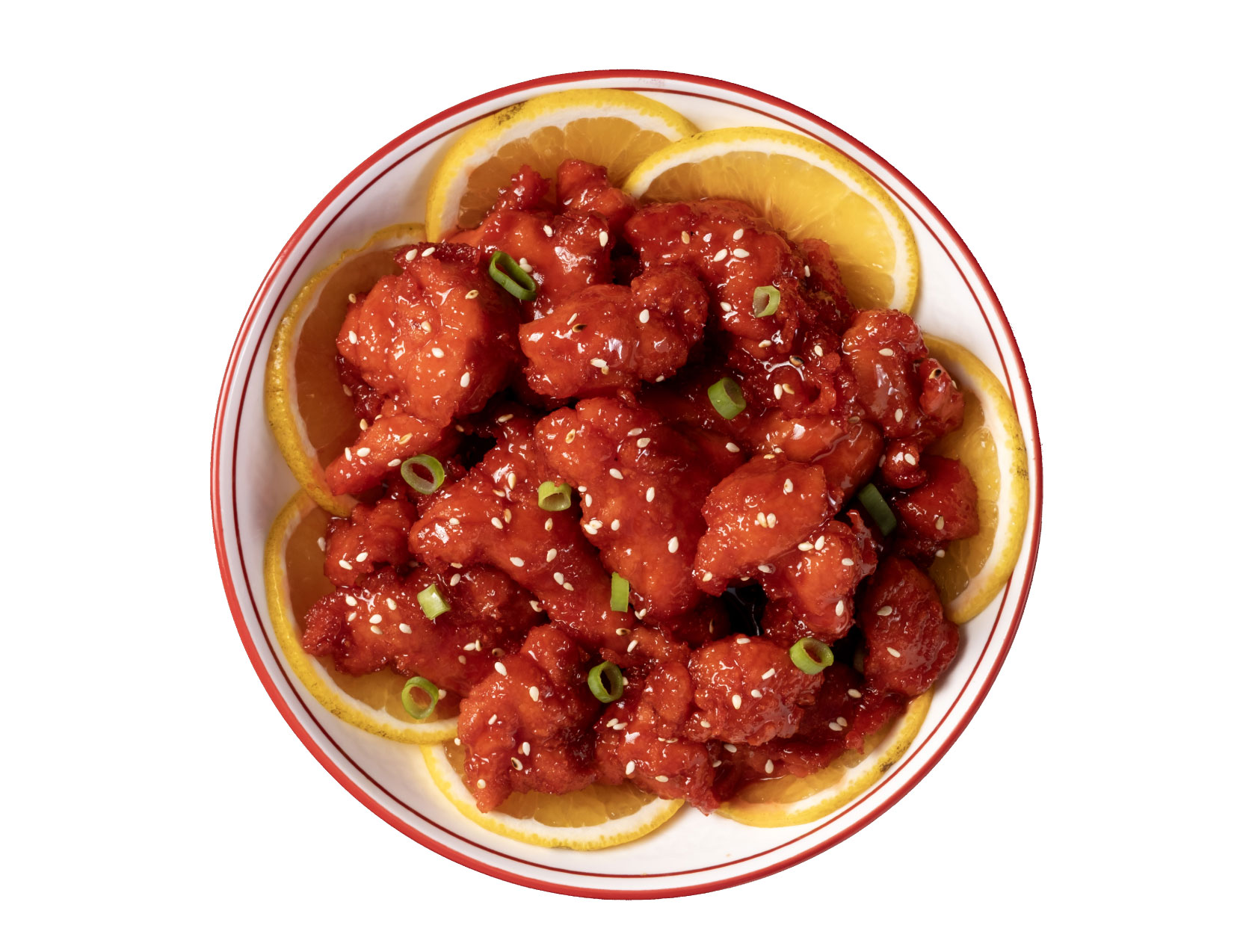 Pollo en Salsa Naranja