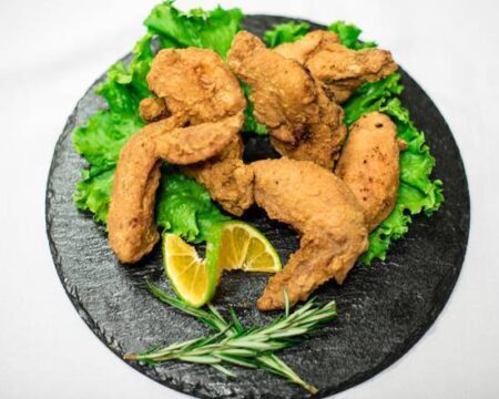Alitas de Pollo Frito (6 ó 12 unidades)