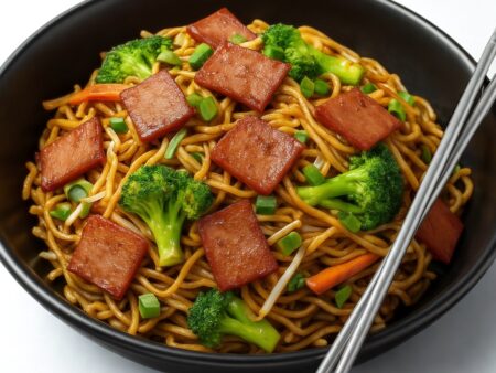 Chop Suey con Jamón (seco-en salsa)