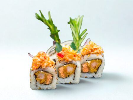 Sushi Volcano Roll